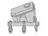 главный тормозной цилиндр Brake Master Cylinder:6 645 754